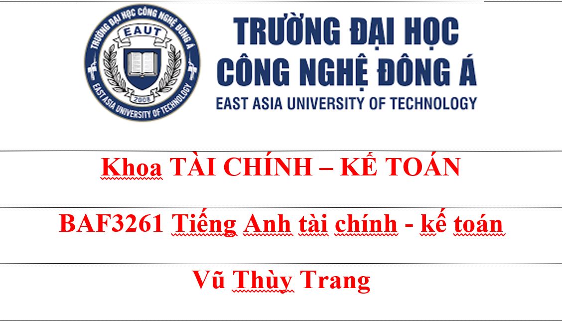 BAF3261_Tiếng